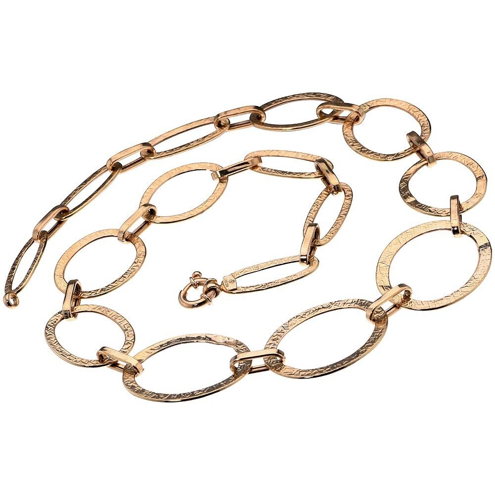 Gold Hoop Necklace