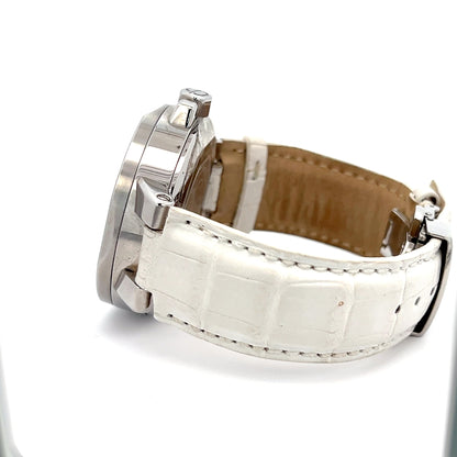 Clerc Icon 8  Power Reserve Automatic Mens Steel Case With Leather Strap Authentic Luxury Timepiece