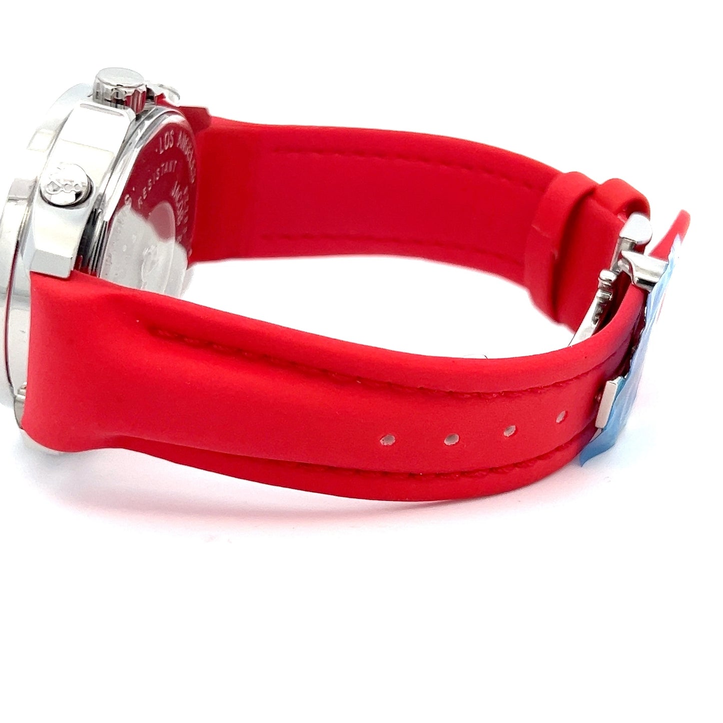 Jacob & Co Five Time Zone Quartz Mens Steel Case With Leather Strap Authentic Luxury Timepiece