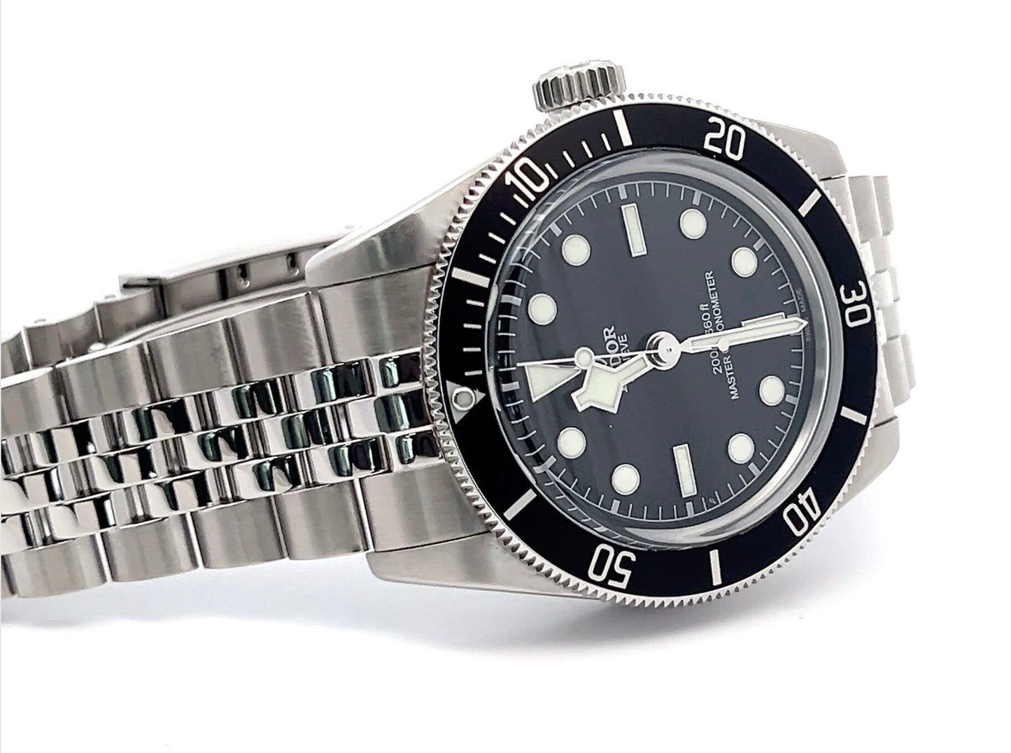 Tudor Black Bay Automatic Mens Steel Case With Steel Strap Authentic Luxury Timepiece