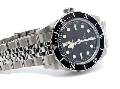 Tudor Black Bay Automatic Mens Steel Case With Steel Strap Authentic Luxury Timepiece