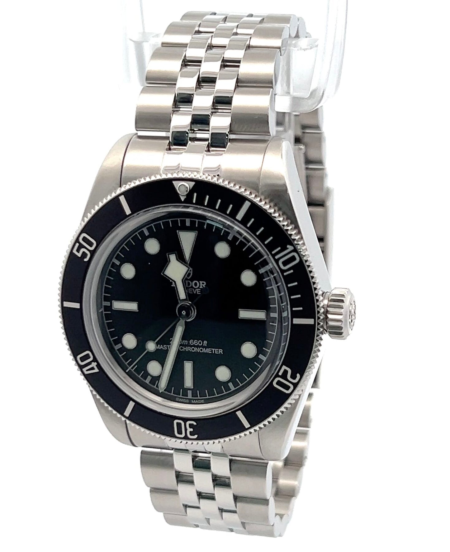 Tudor Black Bay Automatic Mens Steel Case With Steel Strap Authentic Luxury Timepiece