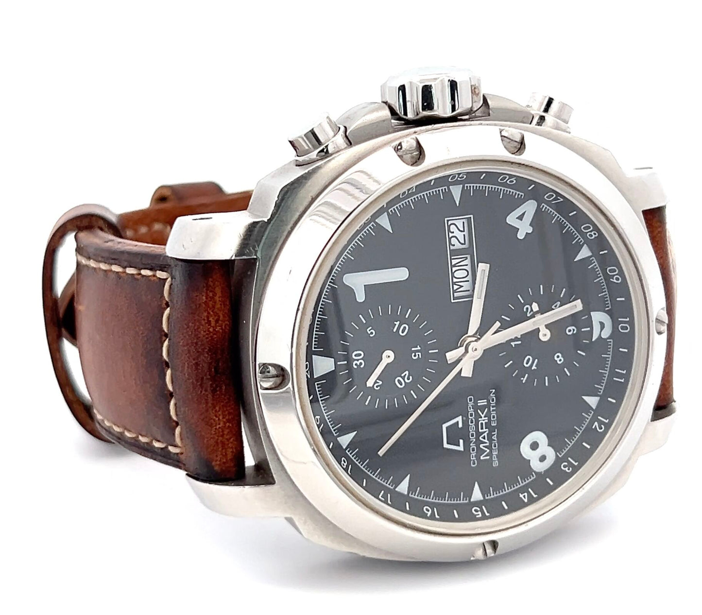 Mens Anonimo Cronoscopio Mark II Oliver Kahn Limited Edition Watch