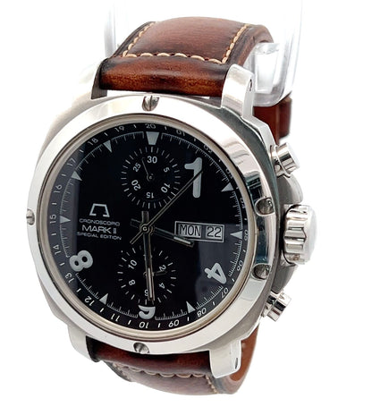 Mens Anonimo Cronoscopio Mark II Oliver Kahn Limited Edition Watch