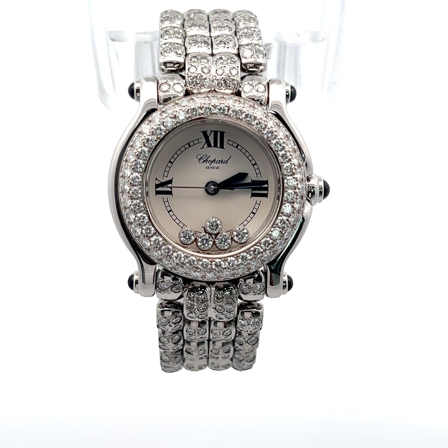 Womens Chopard Happy Sport Diamond Watch