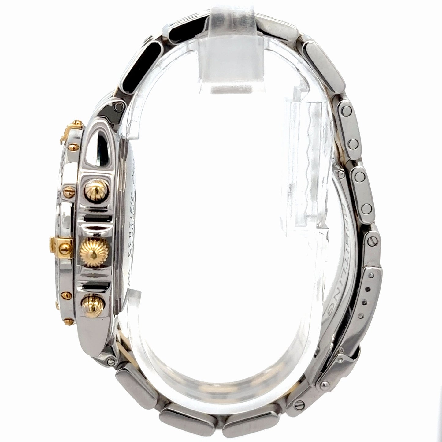 Mens Breitling Chronomat Chronograph 18K Gold / Steel Watch