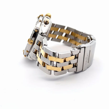 Mens Breitling Chronomat Chronograph 18K Gold / Steel Watch