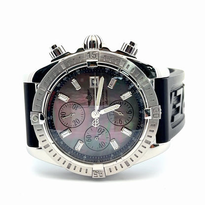 Mens Breitling Chronomat Evolution Chronograph Diamond Watch