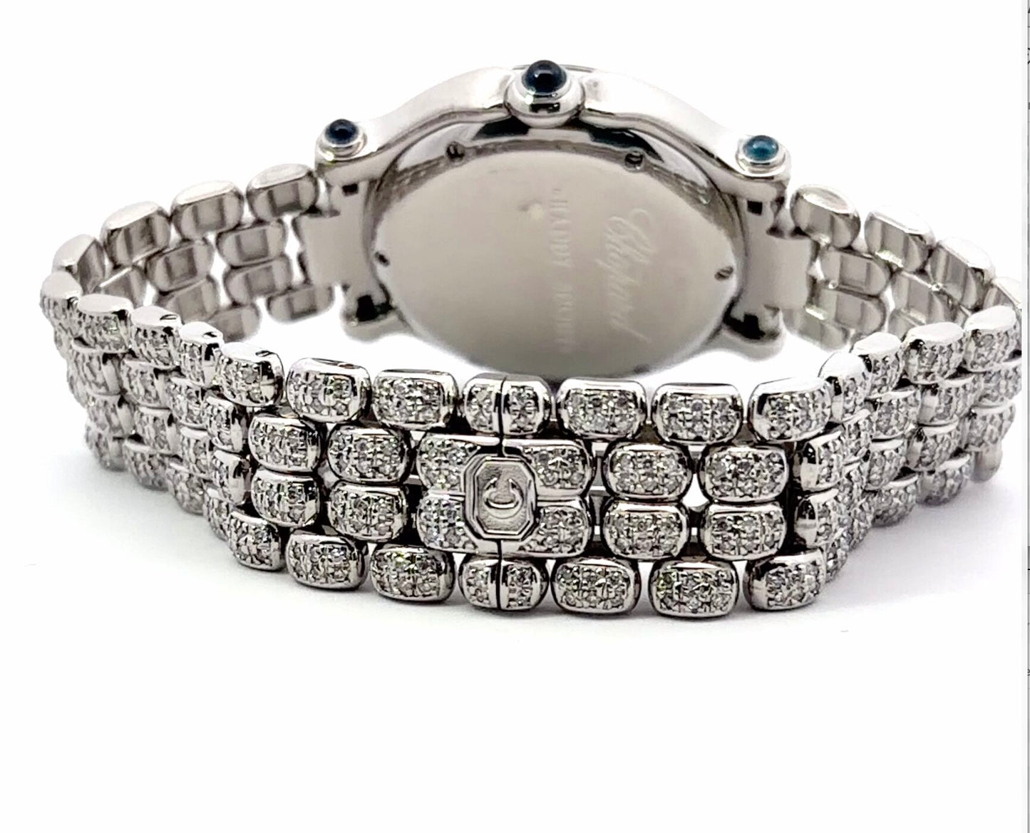 Womens Chopard Happy Sport Diamond Watch