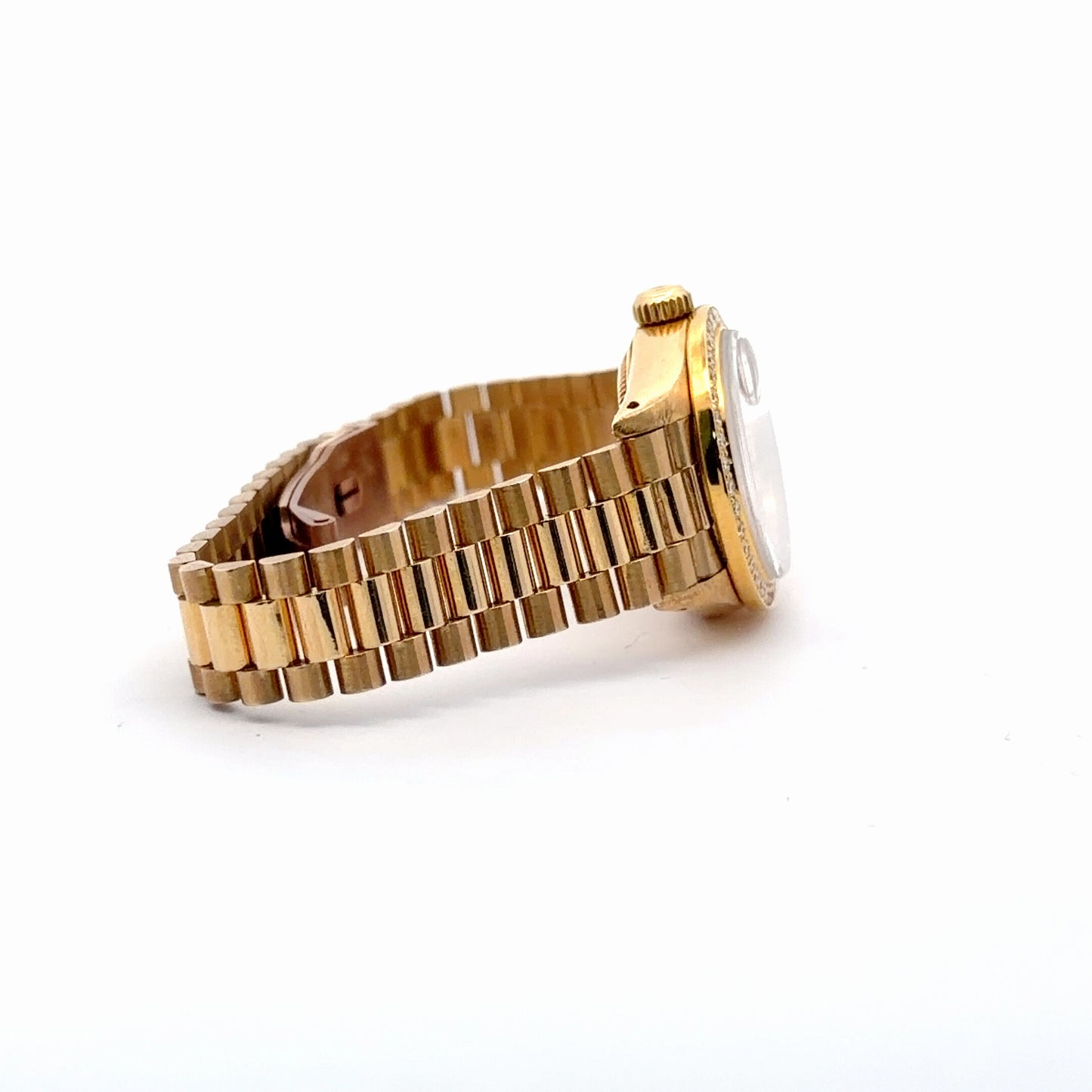 Womens Rolex Datejust President Diamond Watch