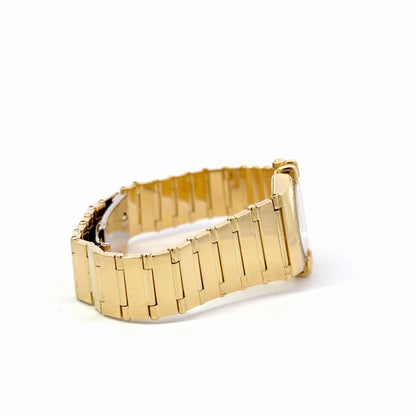 Womens Omega Constellation 18K Gold Diamond Watch