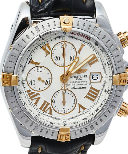 Breitling Chronomat Evolution 18K Gold Chronograph Automatic Watch