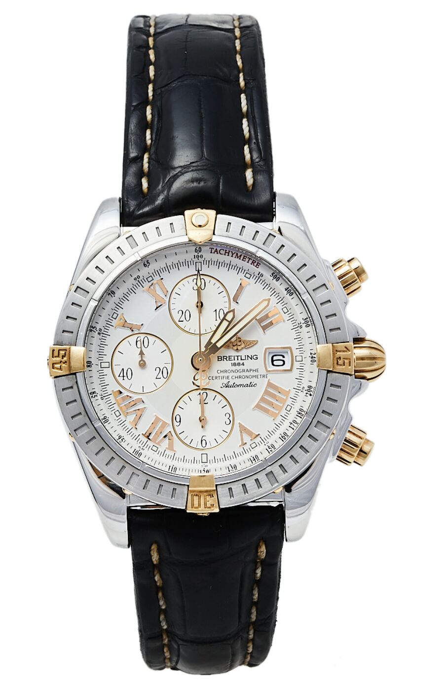 Breitling Chronomat Evolution 18K Gold Chronograph Automatic Watch