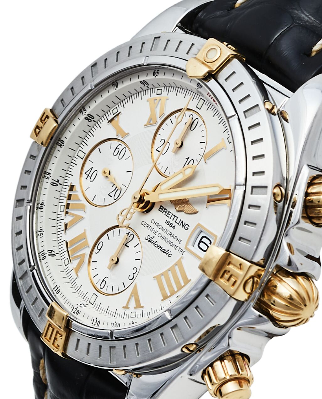 Breitling Chronomat Evolution 18K Gold Chronograph Automatic Watch