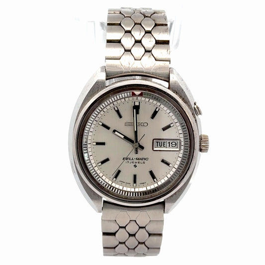 Mens Seiko Bell-Matic Day-Date Alarm Watch