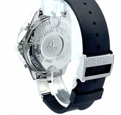 Mens Jacob & Co. Five Time Zone JC Diamond Watch