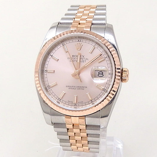 Rolex Datejust Steel and Rose Gold Pre-Owned