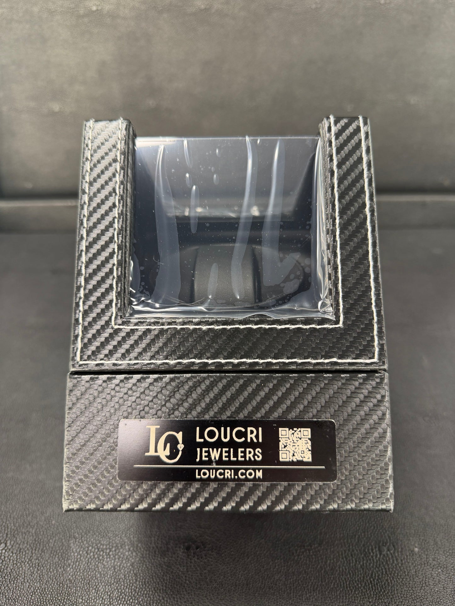 Automatic Single Watch Winder Box Luxury Watch Storage & Display Case