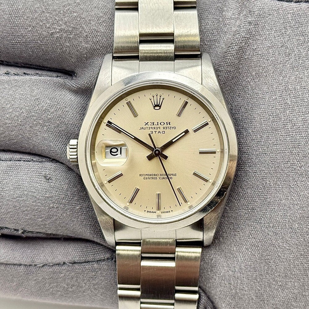 Rolex Date 34Mm 15200 Stainless Steel