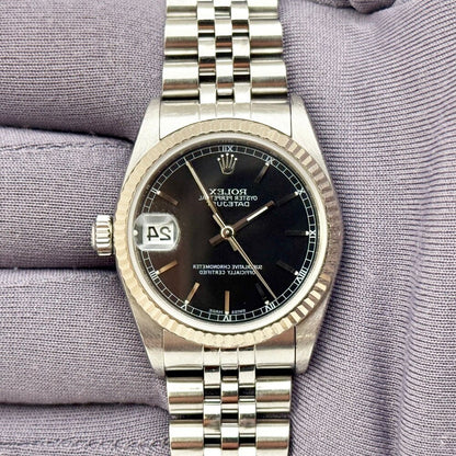 Rolex Datejust 31Mm 78274 Steel And White Gold