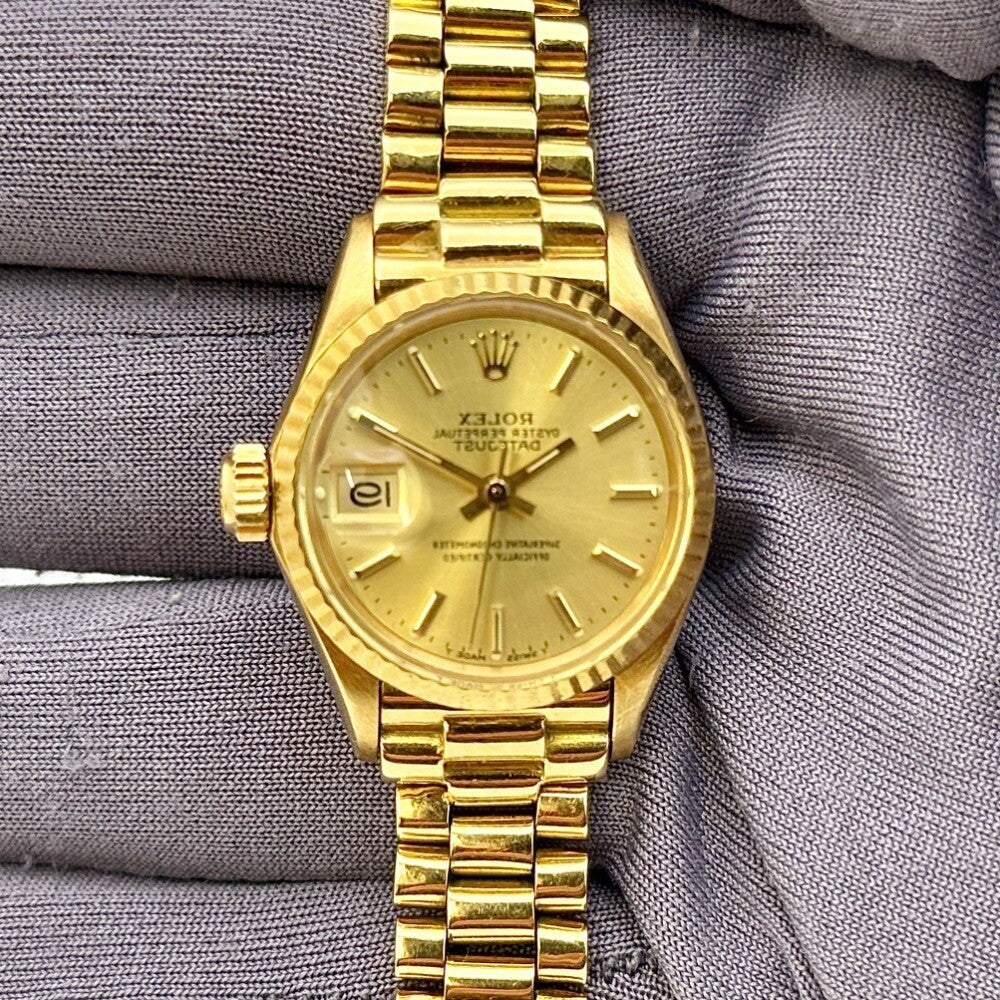 Rolex Datejust Lady 26Mm 6517 Yellow Gold