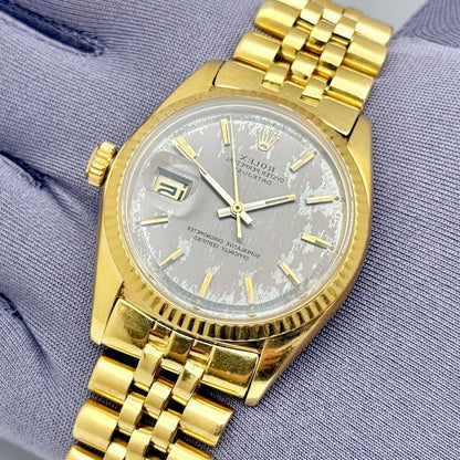Rolex Datejust 36Mm 1601 Yellow Gold