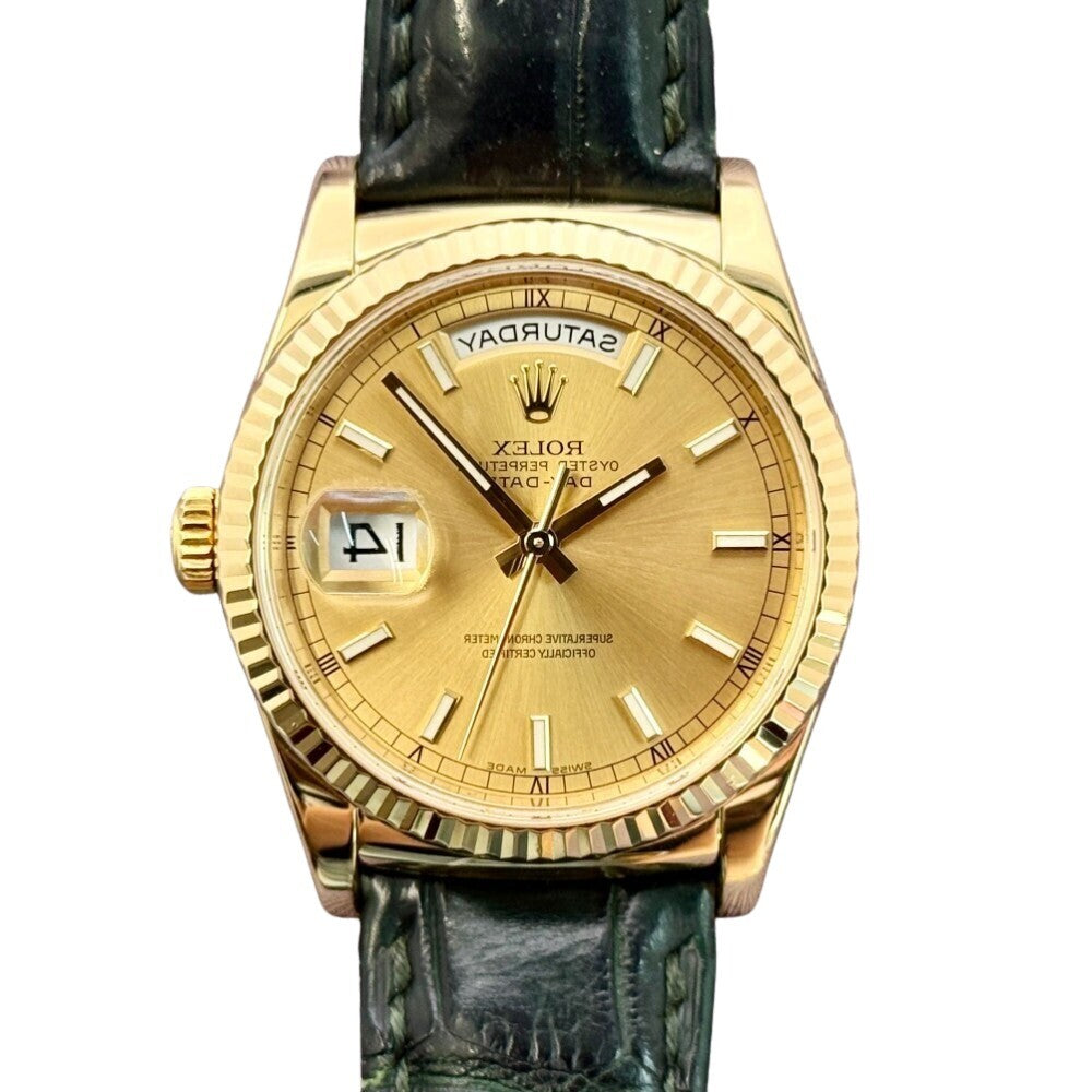 Rolex Day-Date 36Mm 118138 Yellow Gold