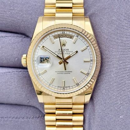 Rolex Day-Date 36Mm 118238 Yellow Gold