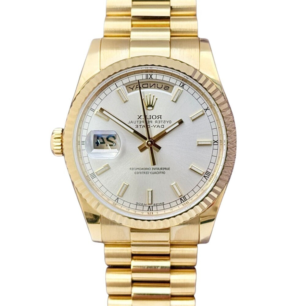 Rolex Day-Date 36Mm 118238 Yellow Gold