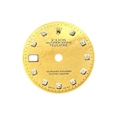 Rolex Datejust Crystal Mop Diamond Dial Yellow Gold