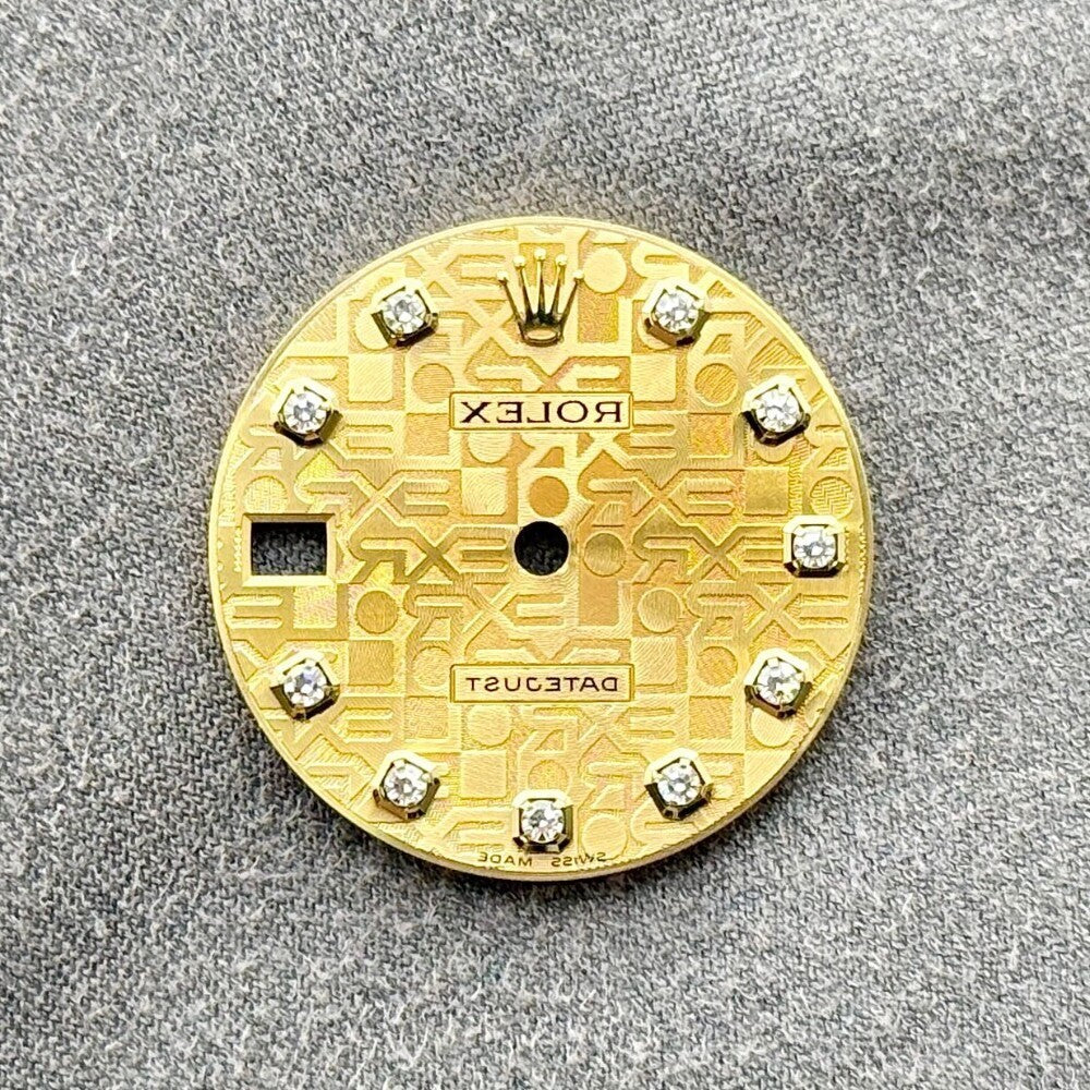 Rolex Datejust Champagne Jubilee Diamond Dial Yellow Gold