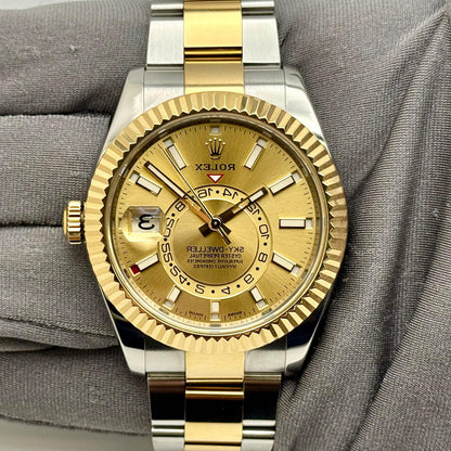 Rolex Sky-Dweller 326933 Steel And Yellow Gold