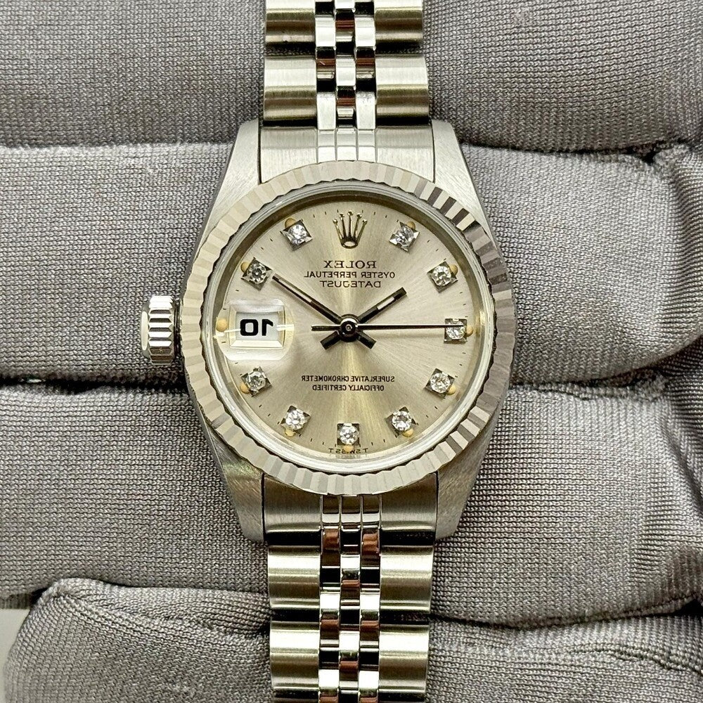 Rolex Datejust Lady 26Mm 69174 Steel And White Gold