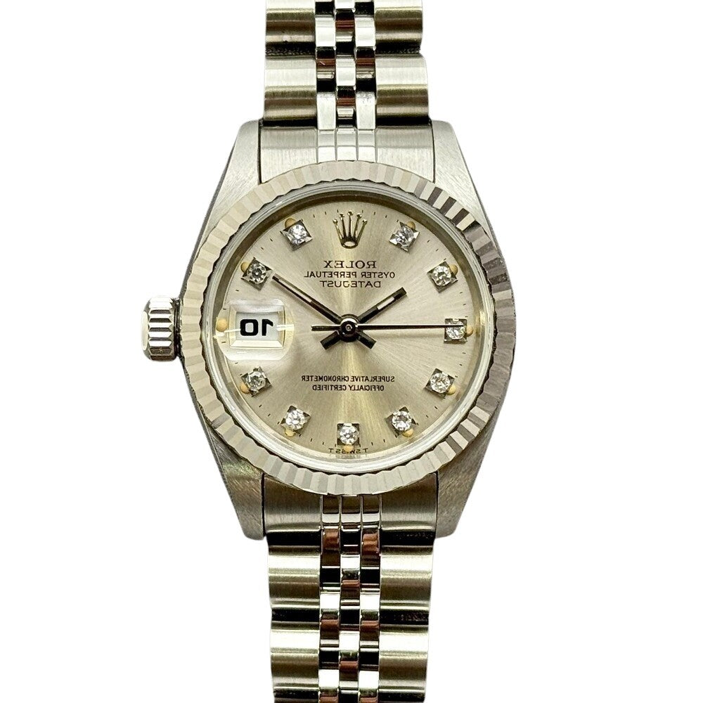 Rolex Datejust Lady 26Mm 69174 Steel And White Gold