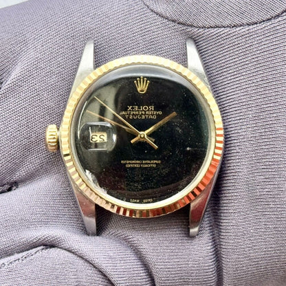 Rolex Datejust 36Mm 16013 Steel And Yellow Gold