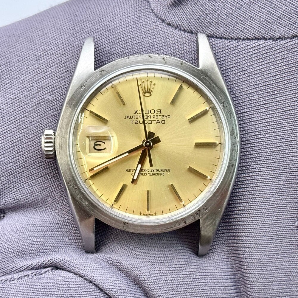 Rolex Datejust 36Mm 16014 Steel And White Gold