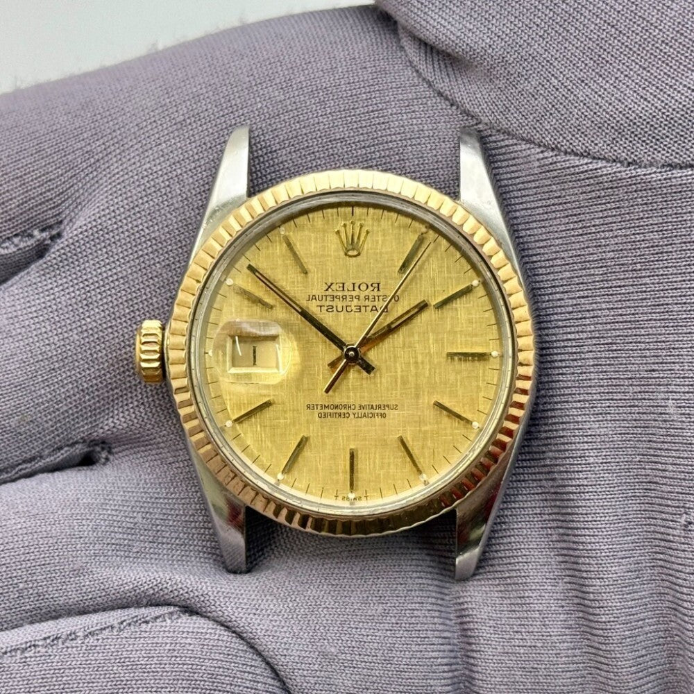 Rolex Datejust 36Mm 16013 Steel And Yellow Gold
