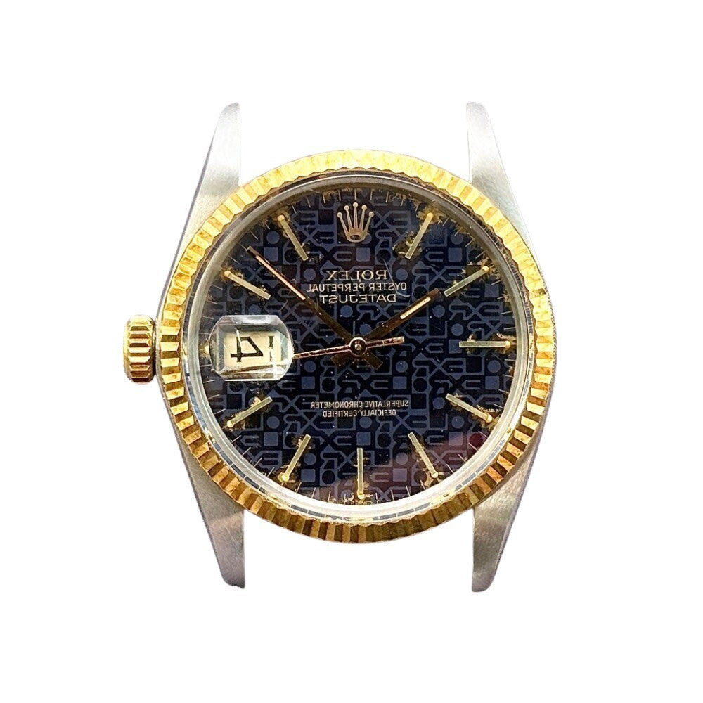 Rolex Datejust 36Mm 16013 Steel And Yellow Gold