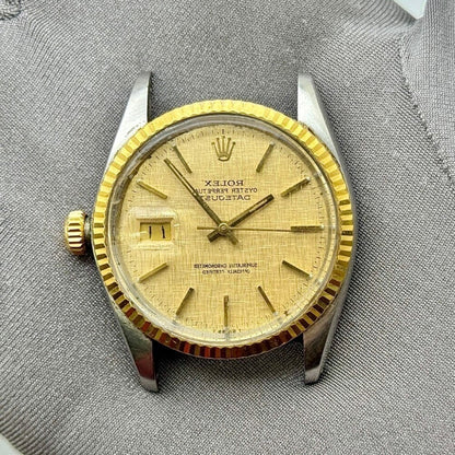 Rolex Datejust 36Mm 16013 Steel And Yellow Gold