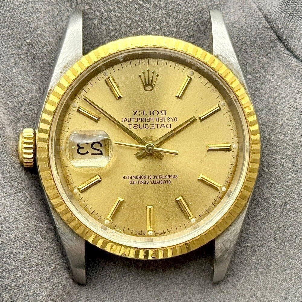 Rolex Datejust 36Mm 16233 Steel And Yellow Gold