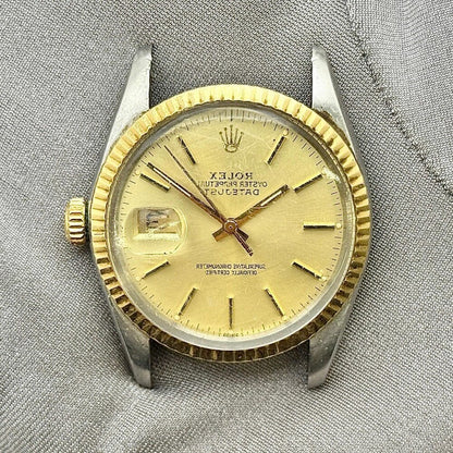 Rolex Datejust 36Mm 16013 Steel And Yellow Gold