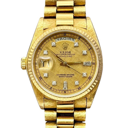 Rolex Day-Date 36Mm 18078 Yellow Gold