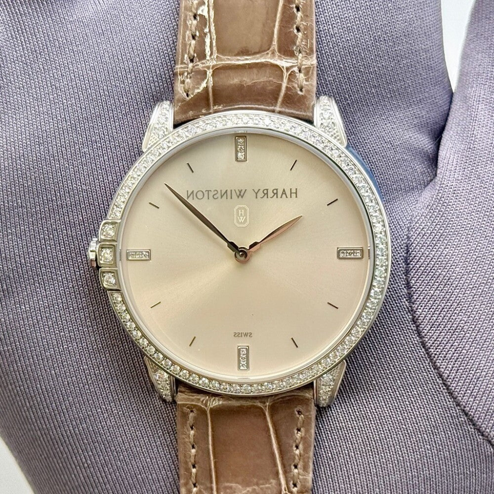 Harry Winston Midnight Midqhm39Rr002 White Gold