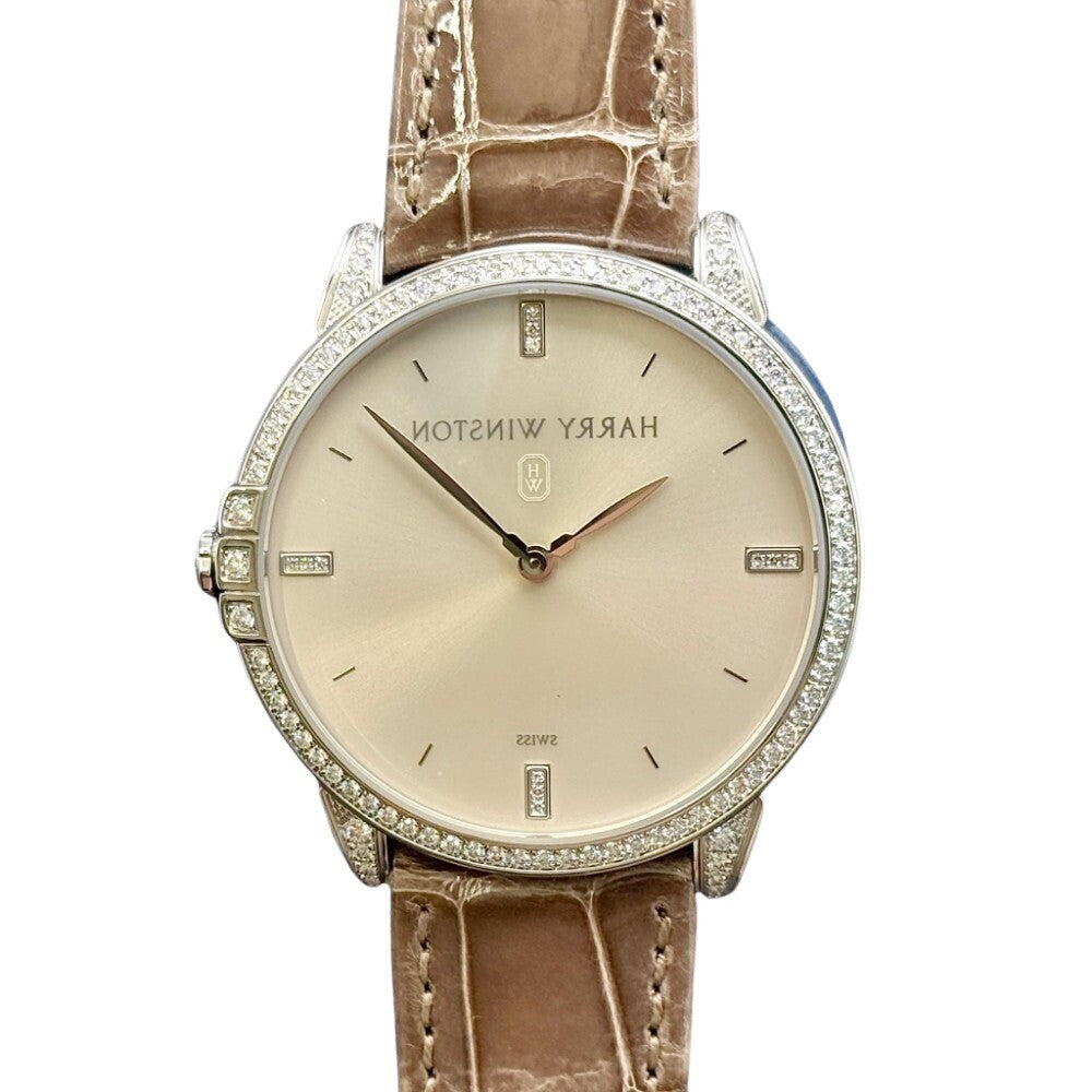 Harry Winston Midnight Midqhm39Rr002 White Gold