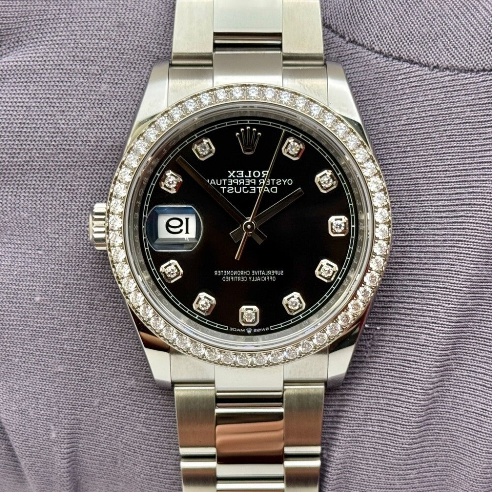 Rolex Datejust 36Mm 126284Rbr Steel And White Gold