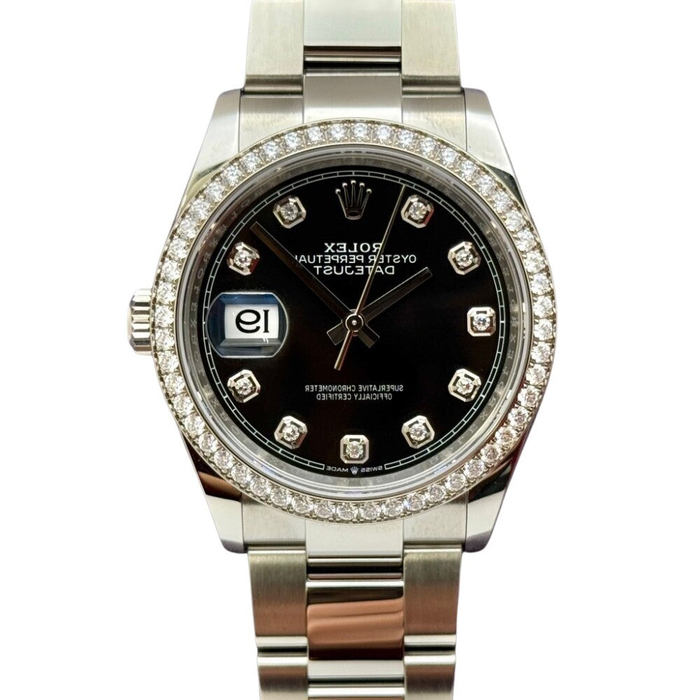 Rolex Datejust 36Mm 126284Rbr Steel And White Gold