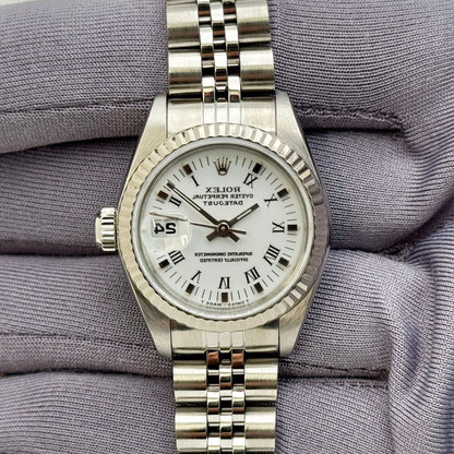 Rolex Datejust Lady 26Mm 69174 Steel And White Gold