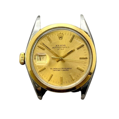 Rolex Date 34Mm 1500 Steel And Yellow Gold
