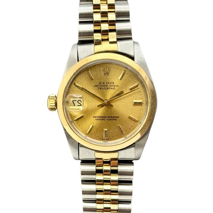 Rolex Datejust 31Mm 6827 Steel And Yellow Gold