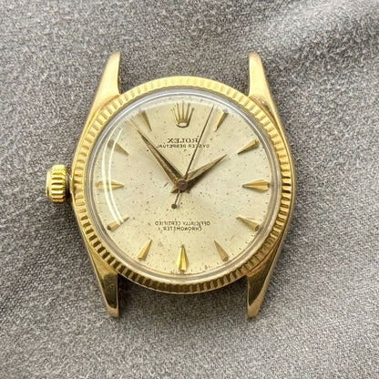 Rolex Oyster Perpetual 31Mm 6551 Yellow Gold